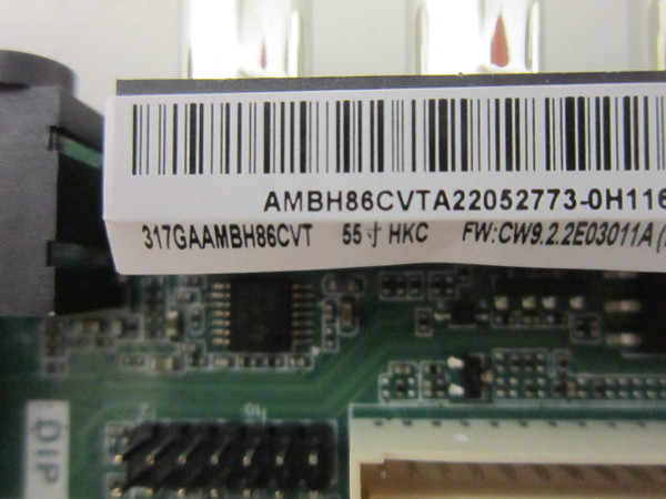 Onn 100012586 Main Board 317GAAMBH86CVT