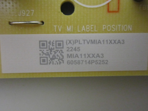 Onn 100012587 Power Board PLTVMIA11XXA3