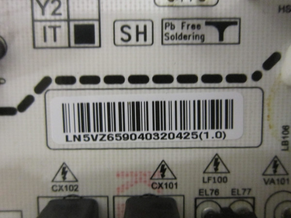 LG OLED55C2PUA.DUSQLJR Power Board EAY65904032