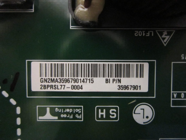 LG OLED83C2AUA Power Board EAY35967901