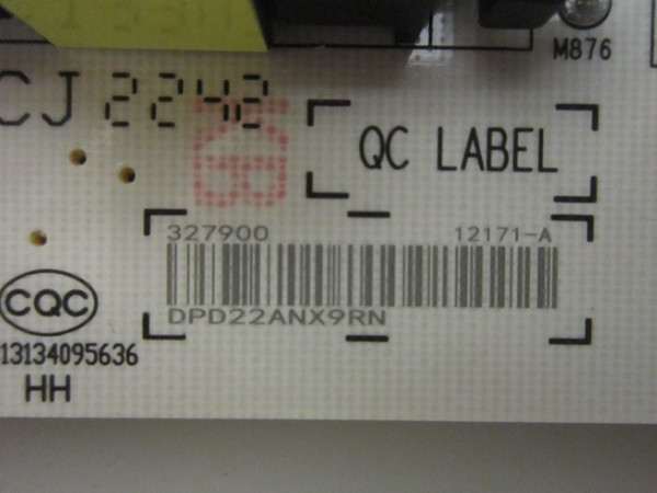 Hisense 65R6E4 Power Board 327900