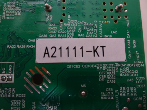 Element E4FAB65R Main Board A21111-KT