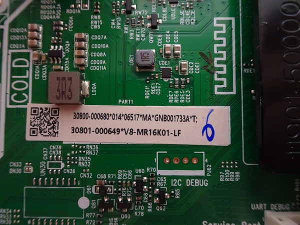 TCL 32S331 Main Board 30800-000680