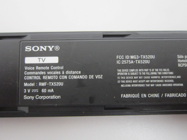 Sony KD-55X80J Cosmetically Damaged Remote - 5 Pack RMF-TX520U-CD-5PK