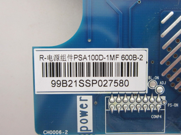 RCA RTRU4372-B-US Power Board PSA100D-1MF-600B-2