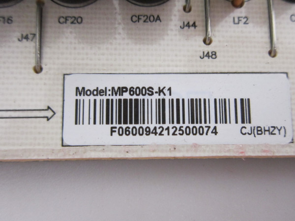 Furrion FDUP65CBS Power Board MP600S-K1