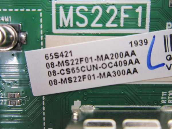 TCL 65S421 Main Board 08-MS22F01-65S421