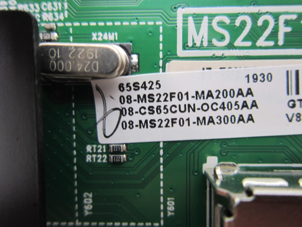 TCL 65S425 Main Board 08-MS22F01-65S425