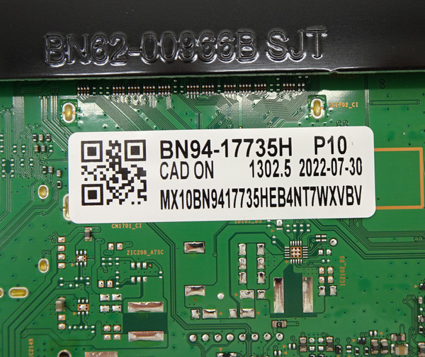 Samsung QN55Q80BDFXZA Main Board BN94-17735H (BN41-03014D, BN97-19680M)