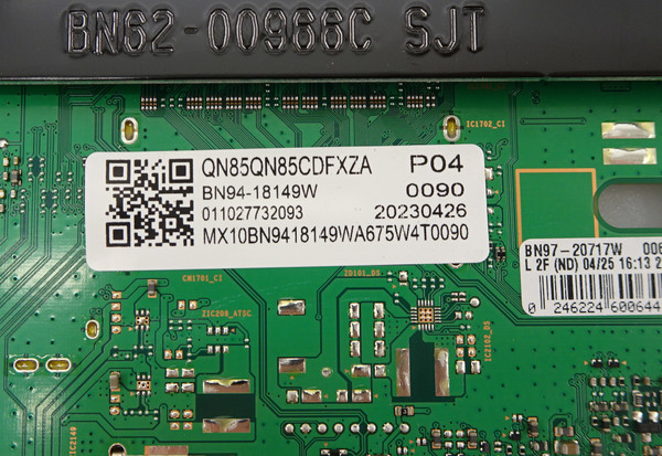 Samsung QN85QN85CDFXZA Main Board BN94-18149W (BN97-20717W, BN41-03133B)