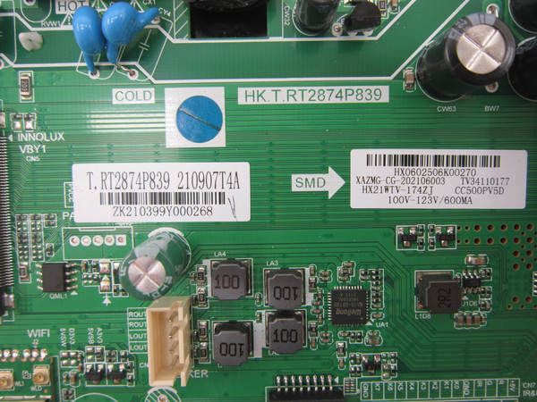 RCA RWOSU5047 Main Board RWOSU5047-MAIN-V1