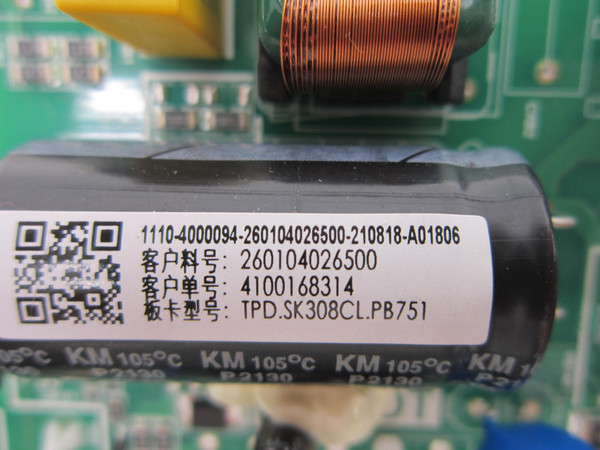 Westinghouse WR43FT2210 Main Board 210818