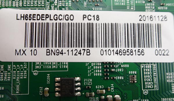 Samsung LH65EDEPLGC/GO Main Board BN94-11247B (BN97-10416E, BN41-02456B)