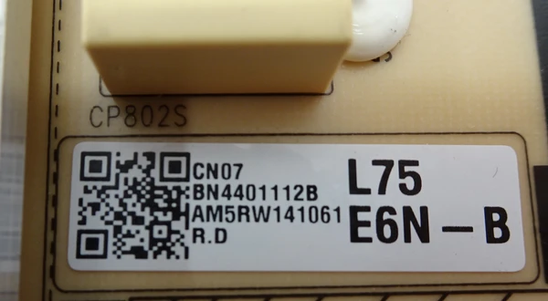 Samsung UN75CU8000D Power Board BN44-01112B (L75E6N_BHS)