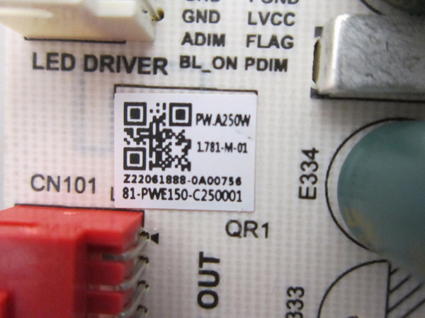 Amazon QL65F601A Power Board 81-PWE150-C25001