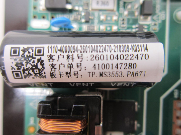 Westinghouse WD24HJ1100 Main Board 210309