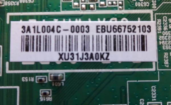 LG 43NANO75UQA.BUSSLJM Main Board EBU66752103 (EAX69762805)