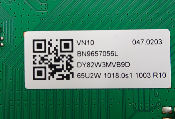 Samsung UN65CU7000DXZA Main Board 65CU7000D-056L (BN96-57056L, BA65FA210)