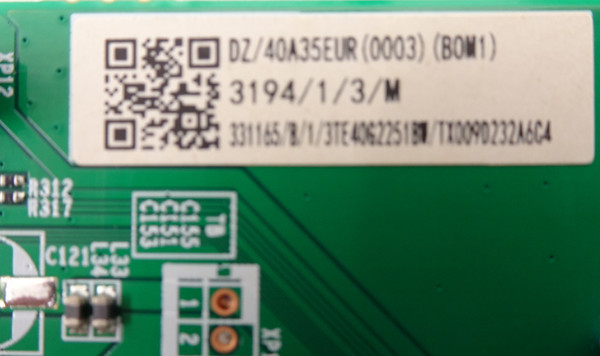 Hisense 40H4030F3 Main Board 331165 (RSAG7.820.12494/ROH)