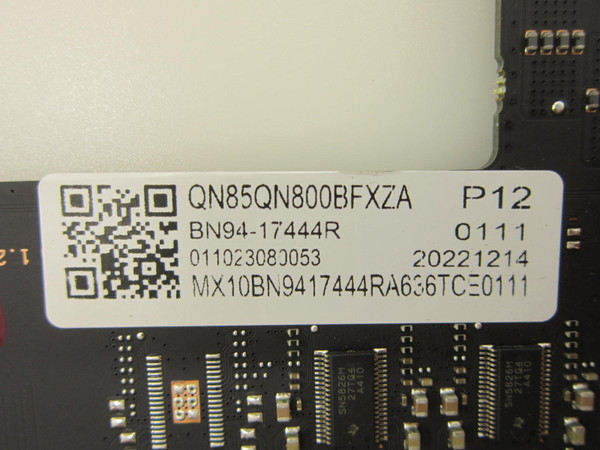 Samsung QN85QN800BFXZA Main Board BN94-17444R