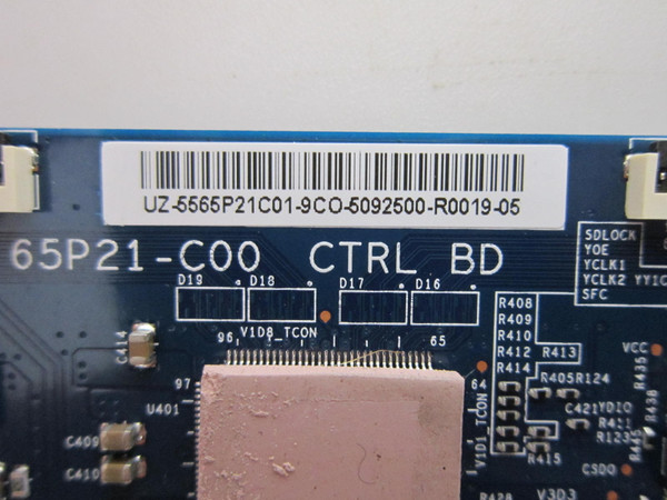 Planar EP6524K T-Con Board 55.65P21.C01 (65P21-C00 CTRL BD)