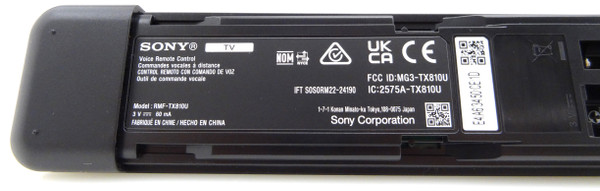 New Sony 2023 TV Models RMF-TX810U Remote