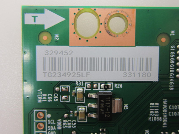Hisense 65R6E4 T-Con Board 329452 (RSAG7.820.11117/ROH)
