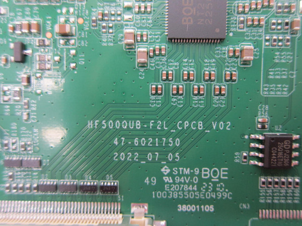Sony KD-50X77L T-Con Board HV500QUB-F2L (44-9772096)