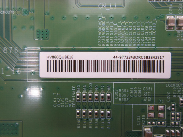 LG 86UQ7070ZUD T-Con Board 44-9772243 (HV860QUBE1E)