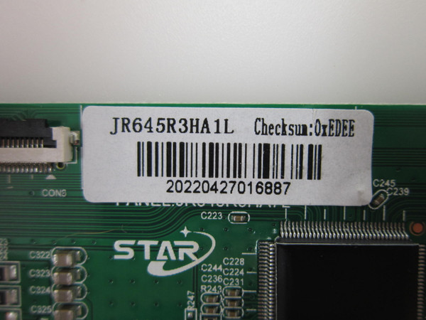 Westinghouse WR65UT4212 T-Con Board JR645R3HA1L (SU602KPGPA3-A V1.0)