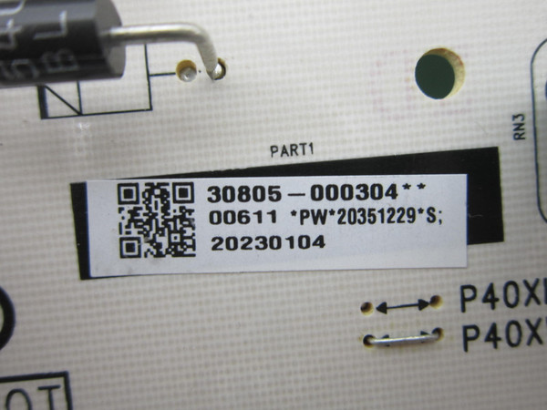 TCL 75Q750G Power Board 30805-000304 (40-P40XWL-PWG1ZG)