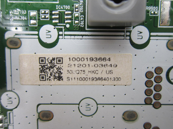 LG 50UQ7570PUJ.CUSUBH Main Board 21201-03649 (EAX69762805(1.0)