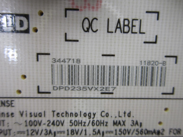 Hisense 75R6E4 Power Board 344718 (RSAG7.820.11820/ROH)