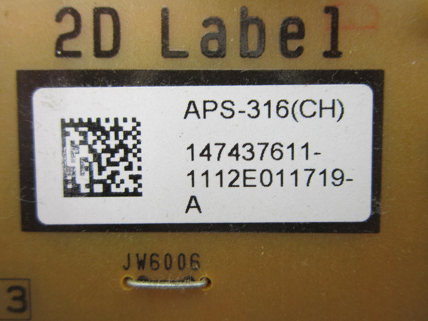 Sony KDL-55HX750 KDL-55HX751 Power Board 1-474-376-11 (1-886-038-12)