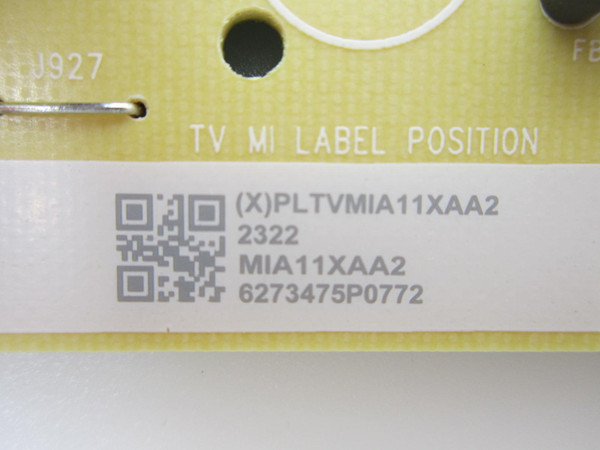 Element E500AC65C Power Board PLTVMIA11XAA2 (715GC529-P02-000-B03S)