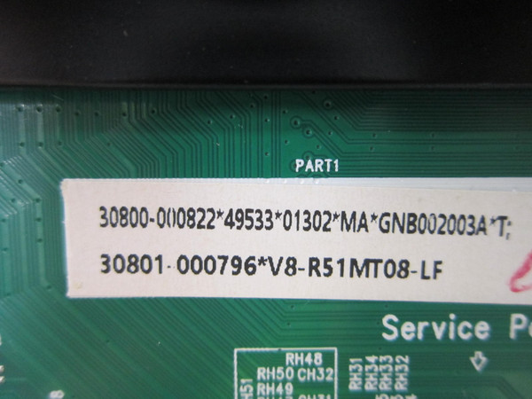 TCL 50S450G Main Board 30800-000822 (40-R51MPF-MAC2HG)