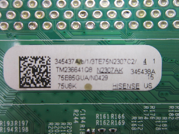 Hisense 75U8K Main Board 345437 (RSAG7.820.13512/ROH)