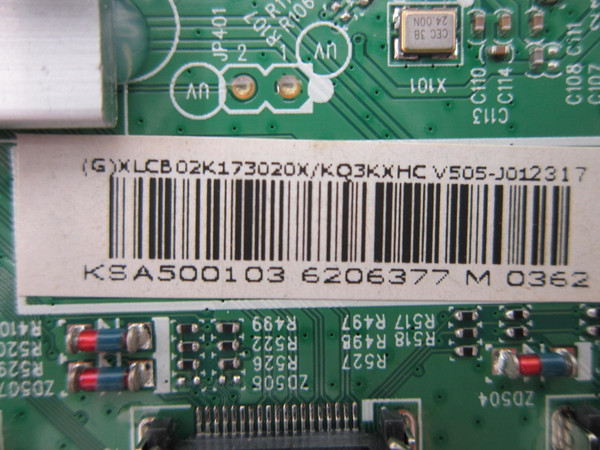 Vizio V505-J01 Main Board 756TXLCB02K173 (715GB692-M0E-B00-004Y)