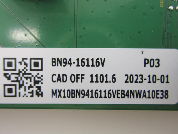 Samsung UN65TU690TFXZA Main Board BN94-16116V (BN41-02751C)