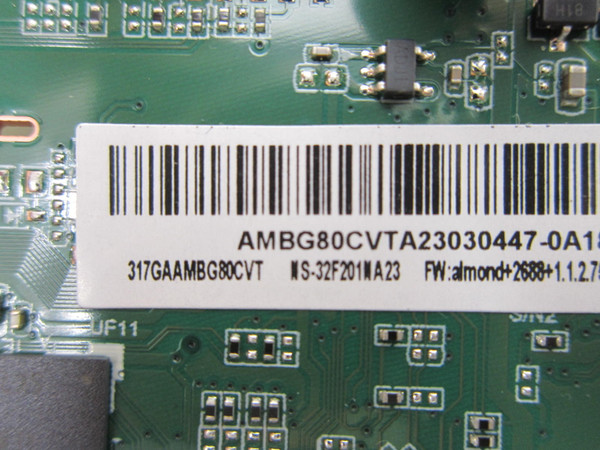 Insignia NS-32F201NA23 Main Board 317GAAMBG80CVT (TD.T950X4.63)