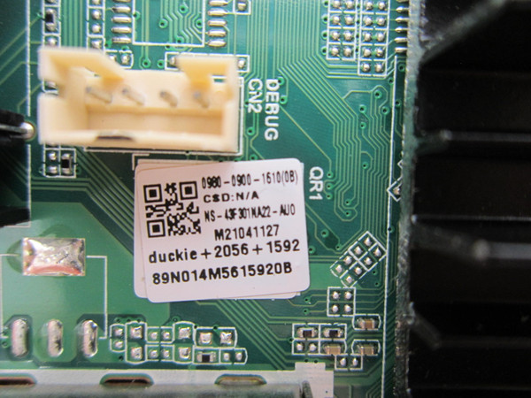 Insignia NS-43F301NA22 Main Board 3643-5582-0395 (TD.MT9020.63)