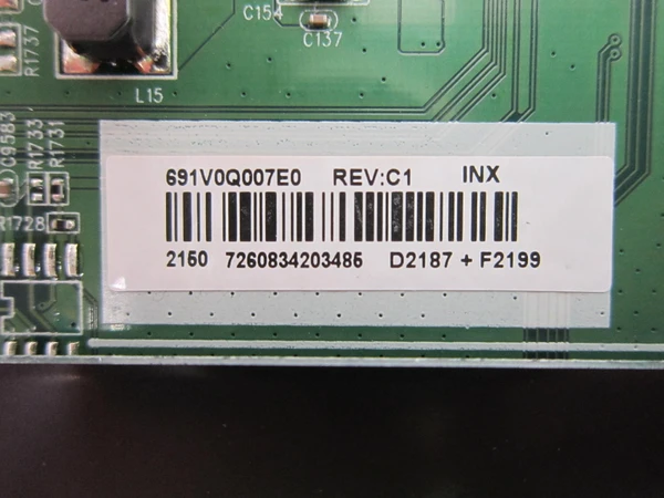 Pioneer PN50951-22U Main Board 691V0Q007E0 (UCM8 VTV-L55736)
