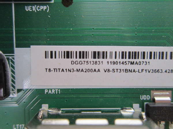 Amazon QL75F601A Main Board T8-TITA1N3-MA200AA (40-TITAN3-MAB4HG)
