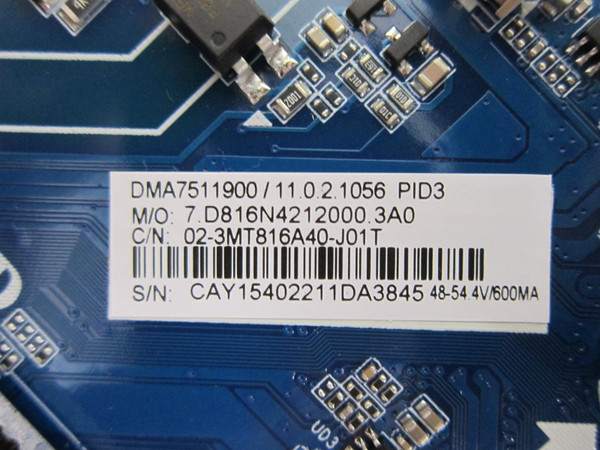Philips 40PFL4775/F7 A (CF2) Main Board 02-3MT816A40-J01T (CV816-N42)