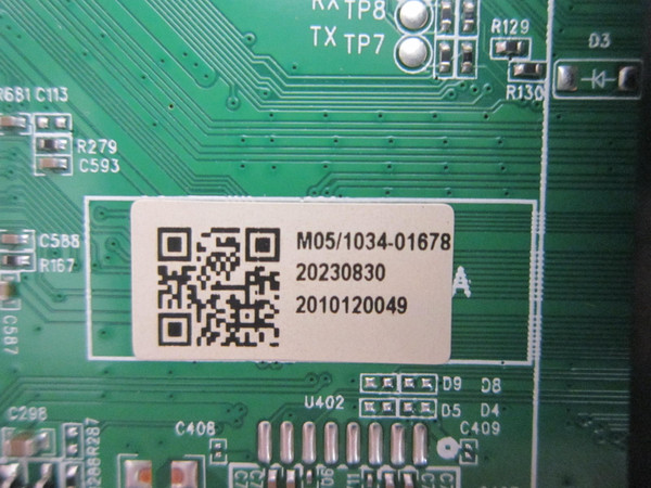 ROKU 43R4A5R 43R4AX Main Board 20230830 (MT90102-ZC01-01)