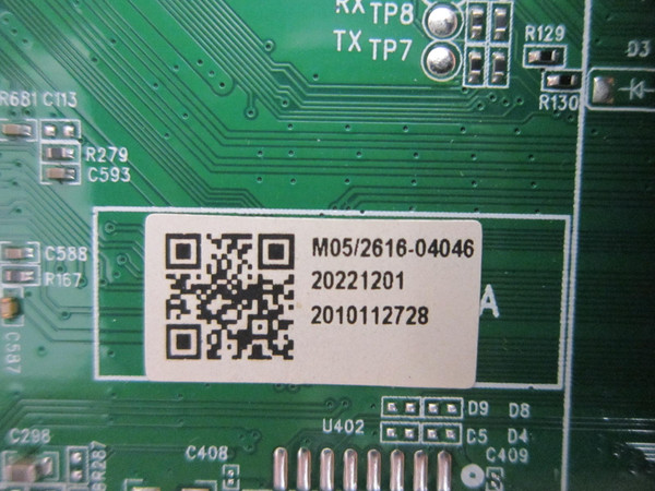 ROKU 43R4A5X Main Board 20221201 (MT90102-ZC01-01)