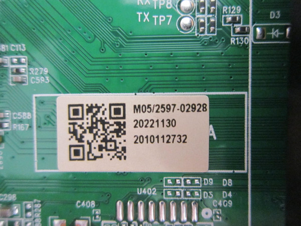 ROKU 65R4A5R 65R4AX Main Board 20221130 (MT90102-ZC01-01)