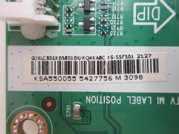 Insignia NS-55F501NA22 Main Board 756TXLCB02K0580 (715GC034-M0C-B00-005Y)
