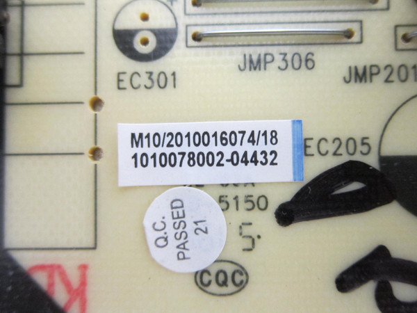 JVC LT-49EM75 Power Board M10-LT-49EM75 (TV5502-ZC02-01)