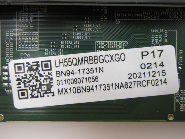 Samsung LH55QMRBBGCXGO Main Board BN94-17351N (BN41-02197B)